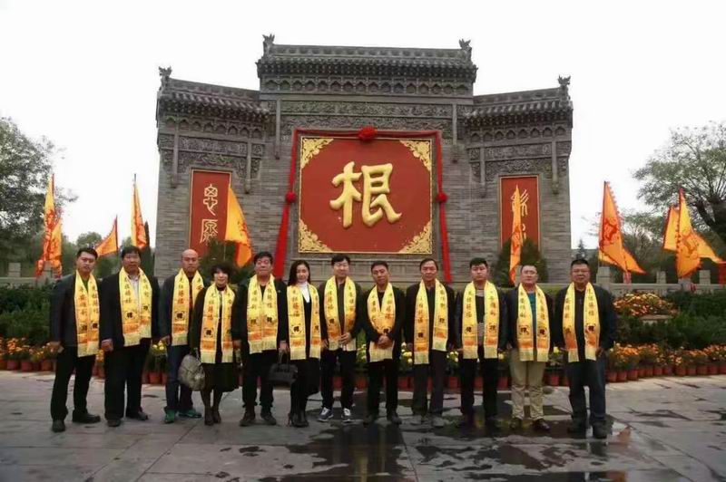 邢少锋代表中原 洛阳宗亲会参加大槐树祭祖活动